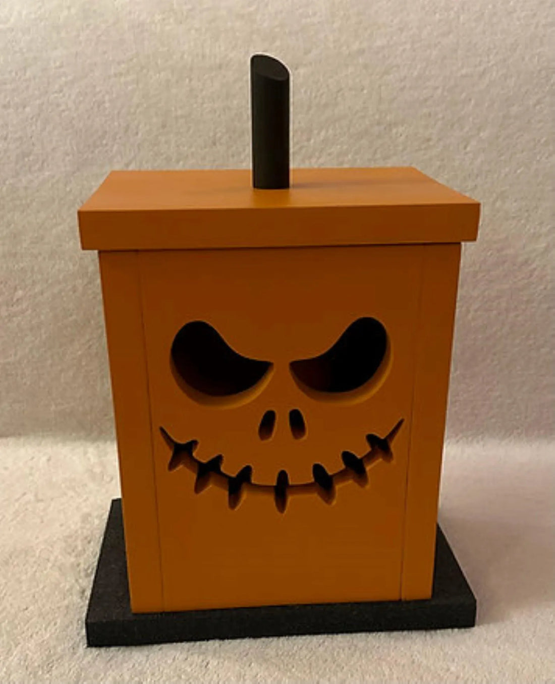 Wooden Jack O' Lantern